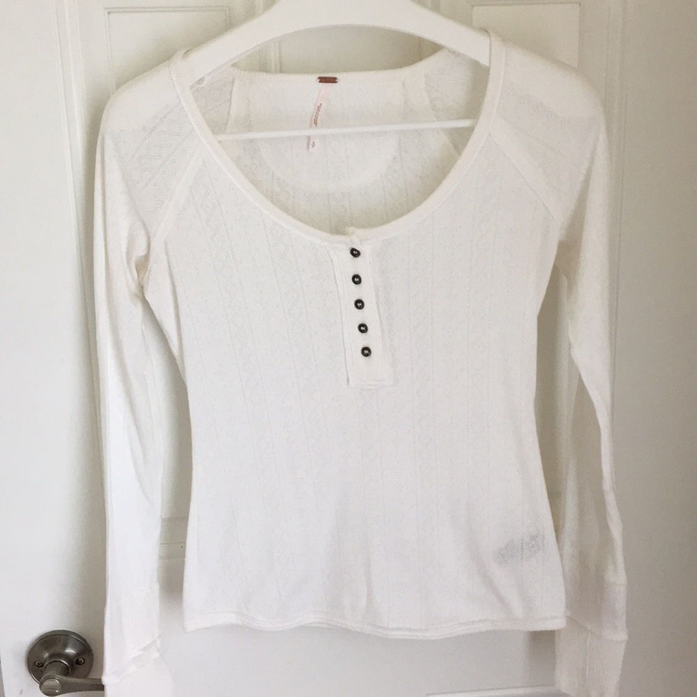 Free People long sleeve shirt